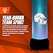 Sporticulture NFL Football Miami Dolphins Wacky Waving Inflatable Tube Guy with LED Lights & Built-in Blower Air Wacky Dancers NFL Inflatable Tube Man Crazy Sports Fan Outdoor Party Decoration