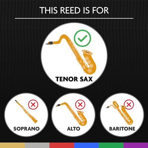 Légère Reeds - Tenor Saxophone Reed, Signature, Strength 2.75 (TSG2.75) - Premium Synthetic Woodwind Reed by Legere - Image 2