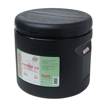 reliance hassock 2.0 portable toilet