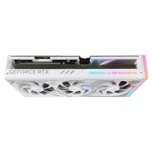 ROG Strix NVIDIA GeForce RTX 4080 SUPER OC Edition Scheda Grafica 16 GB GDDR6X, 256 Bit, PCIe 4.0, HDMI, DisplayPort, Bianco, ROG-STRIX-RTX4080S-O16G-WHITE - Scheda video - Immagine 13