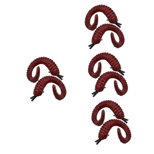 Clips à cheveux corne de mouton accessoire cosplay Halloween et décor de fête durable
