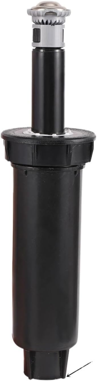 1/2" Female Thread Pop-up Sprinklers Garden Lawn Irrigation Scattering Sprinkler 360° 45°~270° Buried Automatic Lift Nozzle(White)