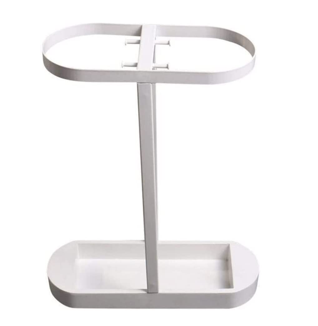 HYLYGFH Space-Saving Metal Umbrella Holder Rack with Hooks - Stylish Umbrella Stand nizer for Home, Office, Hostel, and Corridor - Durable Umbrella Storage Solution