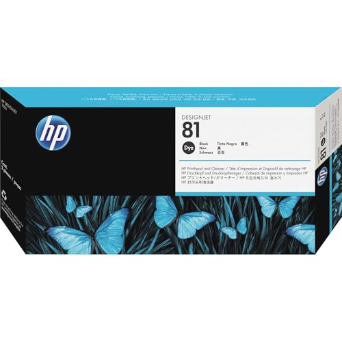 HP 81 C4950A Printhead and Printhead Cleaner for DesignJet 5000 series, Black