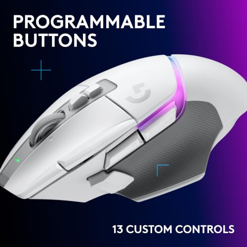 Image of Logitech G502 X Plus Wireless RGB Gaming Mouse - White