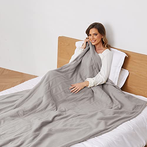 McJaw Elektrische Heizdecke 200x150cm Wärmedecke Heizdecke mit...