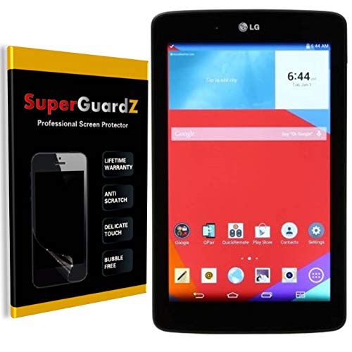 [2-Pack] for LG G Pad 7.0 Screen Protector - SuperGuardZ, Anti-Glare, Matte, Anti-Fingerprint [Lifetime Replacement] + 2 Stylus Pen