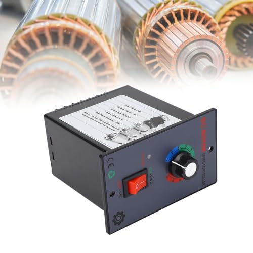 Regulador 30A PWM duradero en ABS para controlar revoluciones de motores grandes de 12-36V 5