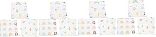 TOYANDONA 12 Pçs Toalhas De Babador Para Panos De Banho De Bebê Recém-Nascido Toalha De Banho De Algodão Para Bebê Panos Coletor De Alimentos Toalha De Bebê Panos De Limpeza Laváveis