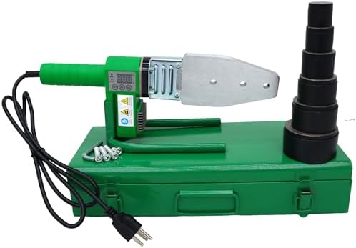 Pipe Welding Machine Hot Melt Tool with Digital Readout 110V 800W for PP/PP-R/PE/PP-C Pipe, Ideal for Efficient Pipe Welding Applications