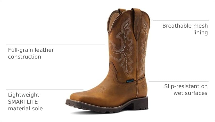 Image of ARIAT Unbridled Rancher Waterproof Western Boots