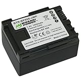 Wasabi Power Battery for Canon BP-808, BP-809 (1000mAh) and Canon FS21, FS22, FS31, FS40, FS200, FS300, FS400, VIXIA HF G10, HF G20, HF M30, HF M31, HF M32, HF M40, HF M41, HF M300, HF M400, and More