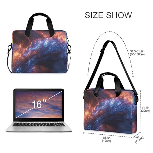 Funda para laptop ALAZA Magic Dragon 13-15.6 pulg miniatura 4