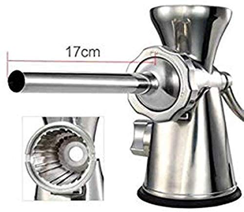 Picadora de carne eléctrica de 5L, máquina para moler carne, ajo y pimienta, máquina de procesamiento de alimentos de alta resistencia con cuchillas de doble harina little surprise