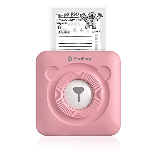 PeriPeri PeriPage A6 Mini Thermal Printer (1Year Warranty) Inkless Bluetooth Pocket Printer for Print Picture List Memo Tags Barcode Receipt Labels. (Pink) (B0C8HZL44M) Amazon Price History, Amazon Price Tracker