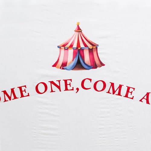 Vinilo decorativo Circus Carnival 28 x 19 pulgadas miniatura 7
