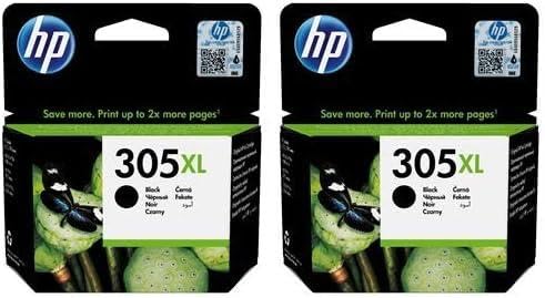Oryginalny wkład atramentowy HP 305XL czarny (3YM62AE) dwupak