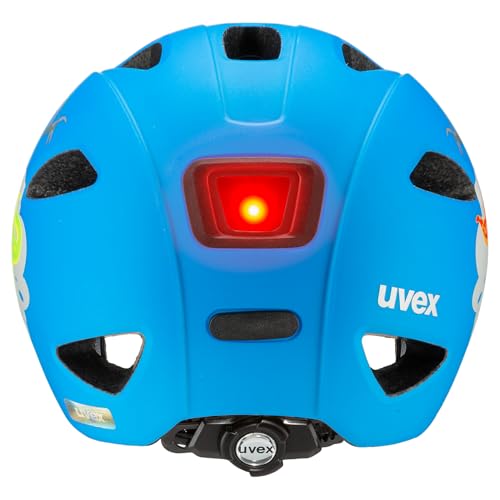 uvex OYO Style Kinderfahrradhelm, Dino Blue matt, 50-54 cm – Ansicht 5