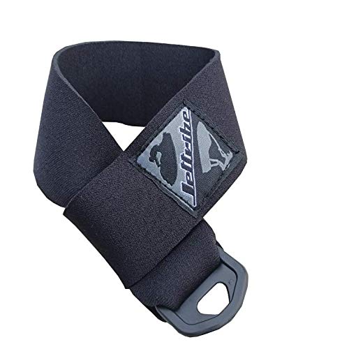 Jettribe Jet Ski Lanyard Loop Wrist Band - Neoprene Floating Foam Kill Switch, Key Cord Attachment for Water Enthusiast - Best Performance PWC Accessories for Ultimate Safety - Black