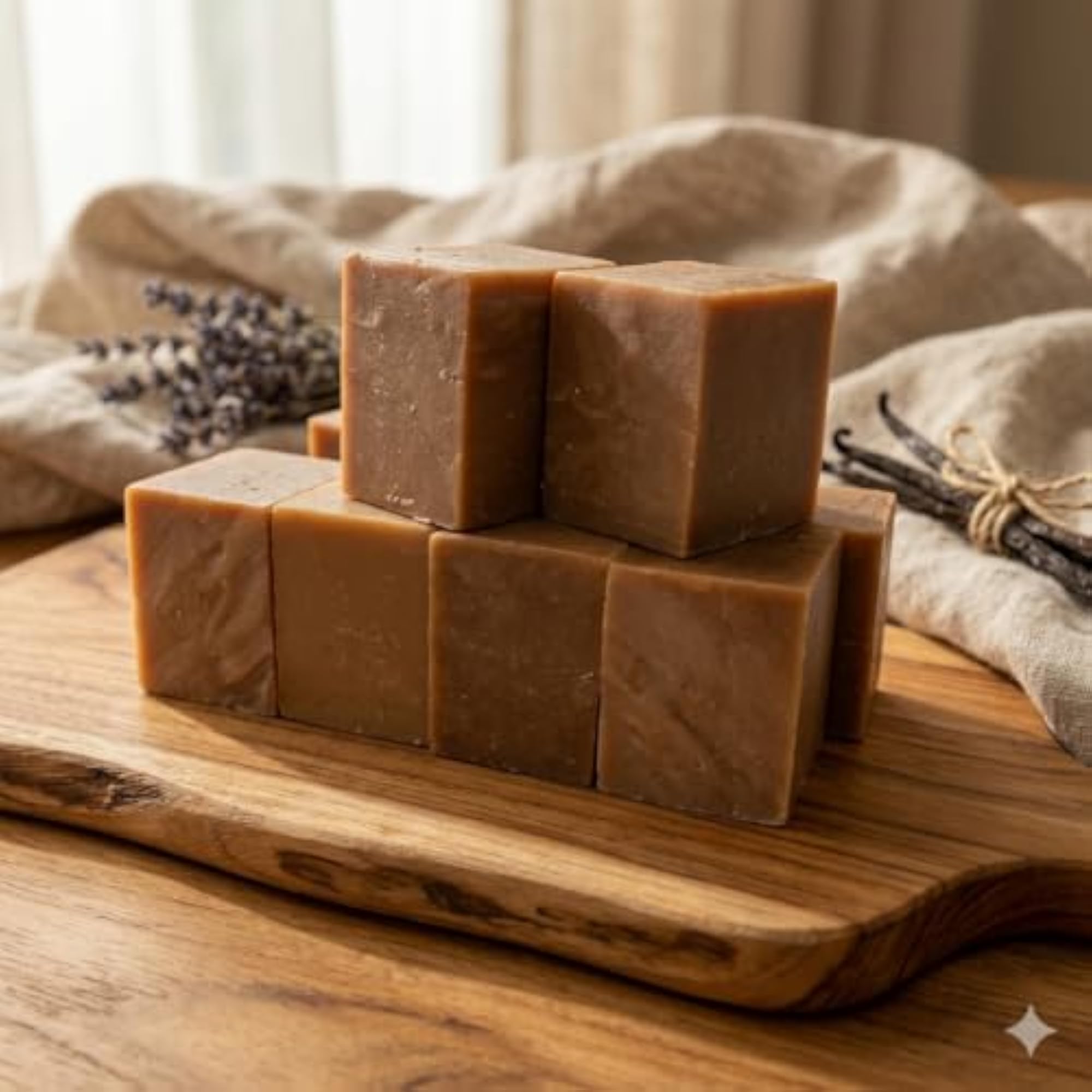 Laundry Handmade Natural Soap Bars, Bulk Pack