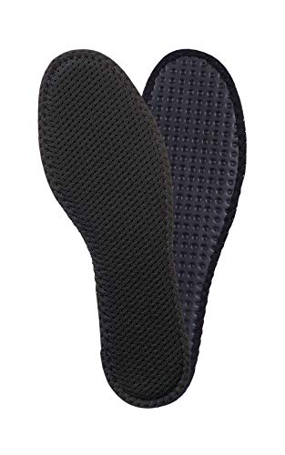 PREVENZIONE DEGLI ODORACCI: Lo strato di filtro al carbone assorbe perfettamente gli odori indesiderati, mentre lo strato di schiuma di lattice offre un buon assorbimento degli urti per un miglior comfort durante la camminata.