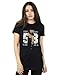 Disney Damen Tinker Bell Neverland 53 Boyfriend Fit T-Shirt Schwarz Small