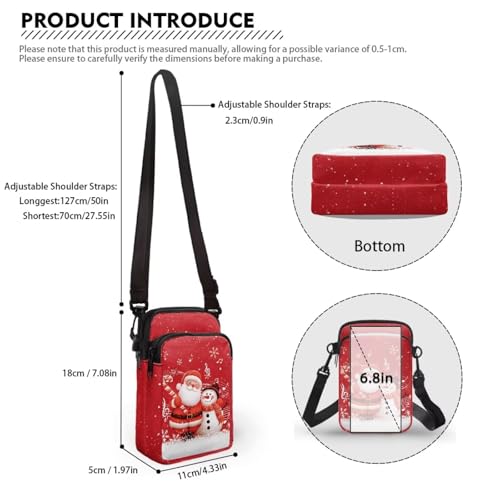Image of Hawaiian Tribal Small Crossbody Bags for Women Cell Phone Bag Purse, Sea Turtle Zipper Sling Purses Shoulder Bag