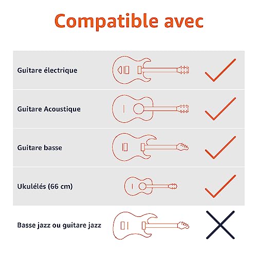 Amazon Basics Support de guitare pliable et réglable pour acoustiques et électriques, guitares basses et banjos, Noire - Les Beatles, Paul McCartney, John Lennon, RIngo Starr, George Harrison Amazon Basics Support de guitare pliable et réglable pour acoustiques et électriques, guitares basses et banjos, Noire – Image 5
