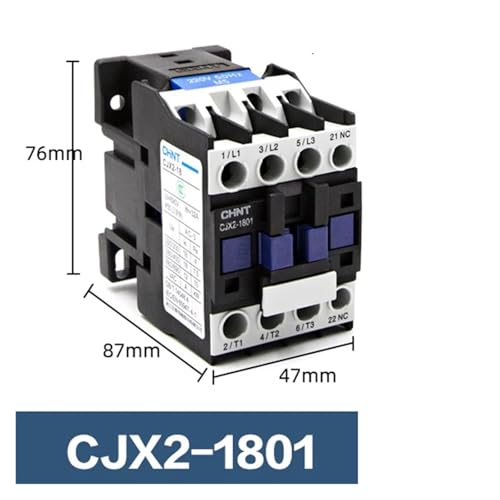 Contacteur de puissance CJX2-1810 pour armoire électrique triphasée