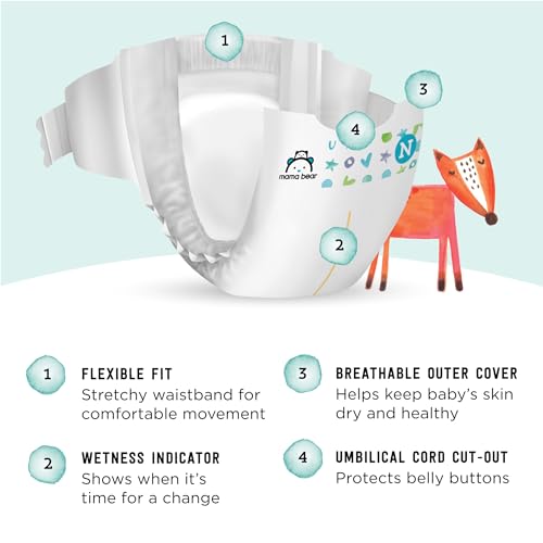 Mama Bear Amazon Brand - Mama Bear Gentle Touch Diapers thumb #1