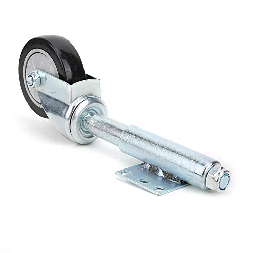 Castor Black Spring Castor Wear Resistance Spring Wheel PVC ...