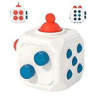 Educational Toys,Fine Motor Skills Educational Games 6-In-1 - Sensory Toys Busy Dice - for Boys Girls Children Home Indoor Kindergarten Daycare Travel