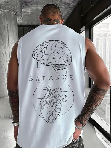 Image of Trillion Printed Sleeveless Tshirt for Men | Tank Top for Men's | Vest for Man Printed