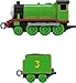 Thomas & Friends by Fisher-Price Train, Large Push-Along Die-Cast Henry Engine & Cargo Car from The Classic & All Engines Go Series, for Preschoolers