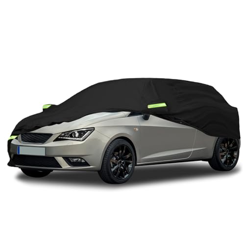 Telo Copriauto Sostituzione per SEAT Ibiza 2008-2023, Copertura Auto Protettiva Dell'auto, Telone per Auto Garage Completo Impermeabile Strisce Riflettenti Completo PE
