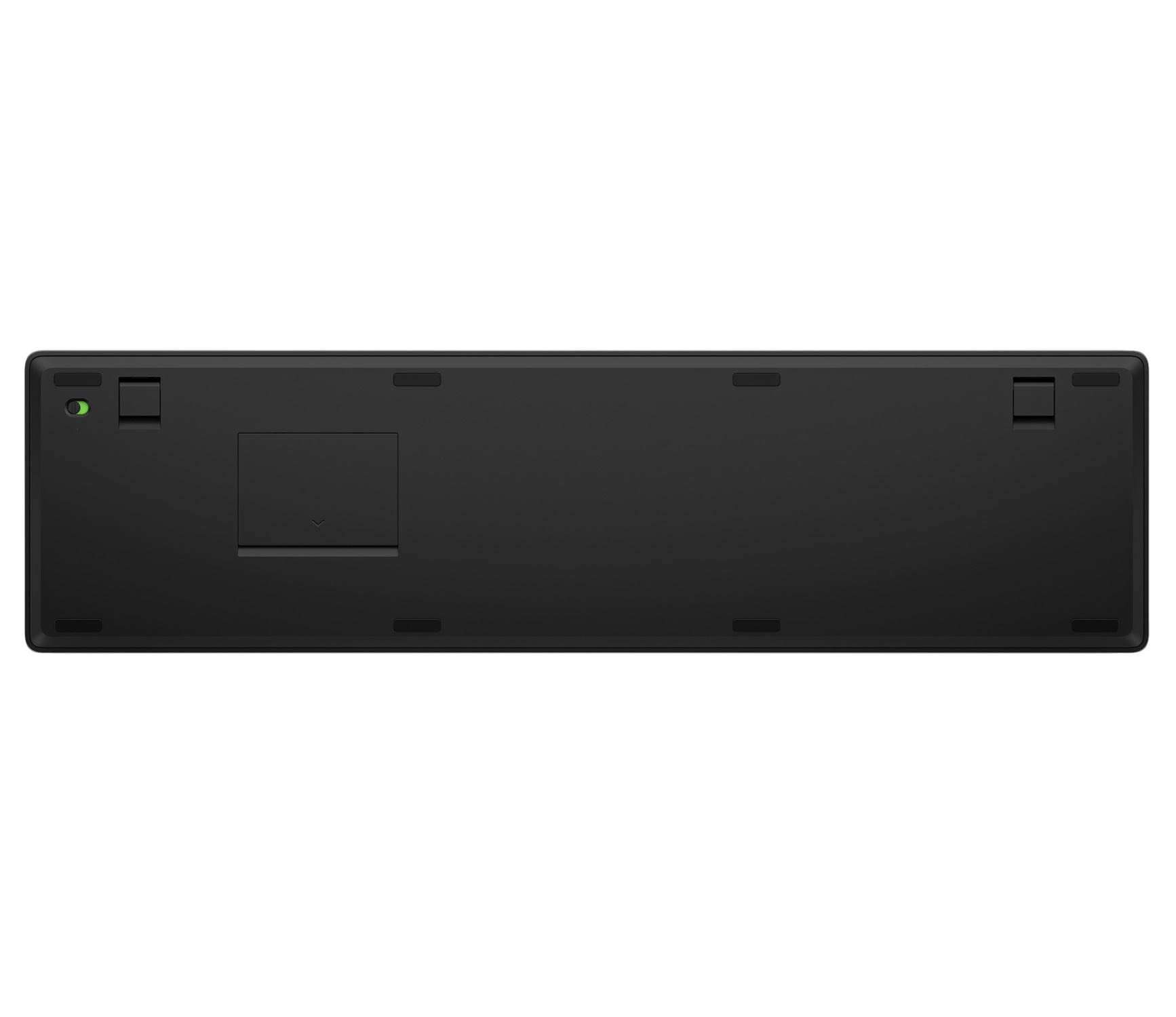 HP 450 Tastiera Wireless, Connessione con Dongle USB-A a 2,4 GHz, 20 Tasti Personalizzabili, Autonomia fino a 20 Mesi, Qwerty, Layout Italiano, Compatibile con Windows 10, 11 e macOS, Nera
