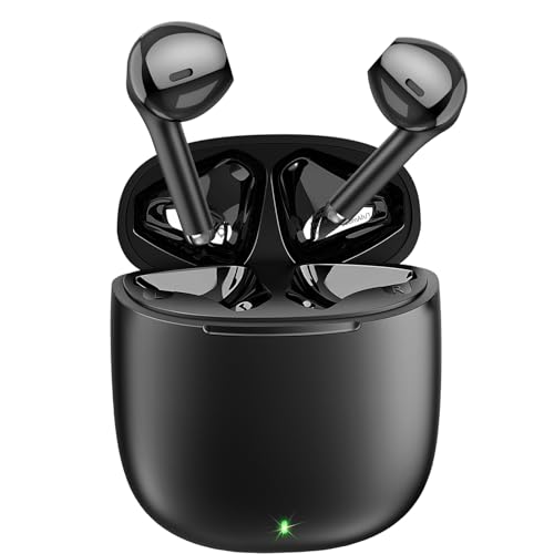 for Samsung Galaxy Wireless Earbuds S23 S24 S25 Ultra A35 A15 for iPhone 16 Pro 15 True Bluetooth 5.4 Headphones Ear Buds Noise Canceling in Ear Earphones,Deep Bass HiFi Stereo,Sweat Resistant,Mic