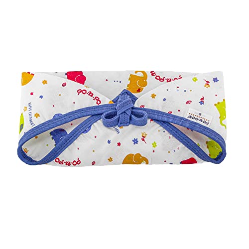 Image of Triangle Nappy For Babies, Reusable, Washable Soft Muslin Cotton Nappy /Langot for New Born Baby | Gentle on Baby Skin | Helps in Potty Training | 0-1 months | Pack of 5 | Printed