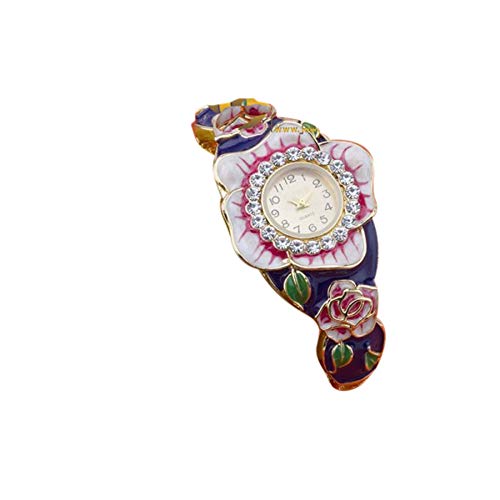 Niñas oro amarillo Purple Onyx joya infantil púrpura cristal brillante auténtico