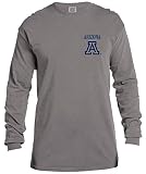 NCAA Arizona Wildcats Vintage Poster Long Sleeve Comfort Color Tee, XX-Large,Grey