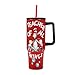 Bioworld Dr. Seuss Teacher of All Things Vacuum Insulated 40 Oz Stainless Steel Tumbler with Leak-Proof Lid & Ergonomic Easy-Carry Handle for School or Home