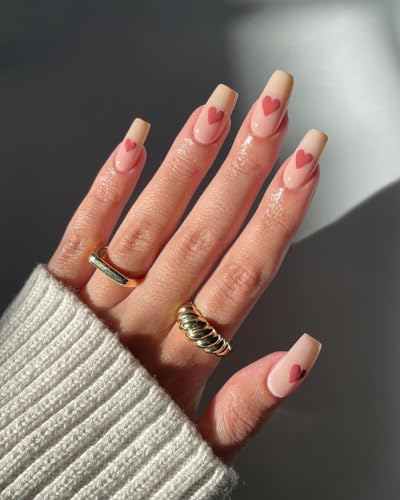 Image of Fashionharbour 24 Reusable Artificial Fake Nail Set| Lightweight & Long Lasting| Easy To Use| Quick Fix For Festivals & Special Occasions (W309)