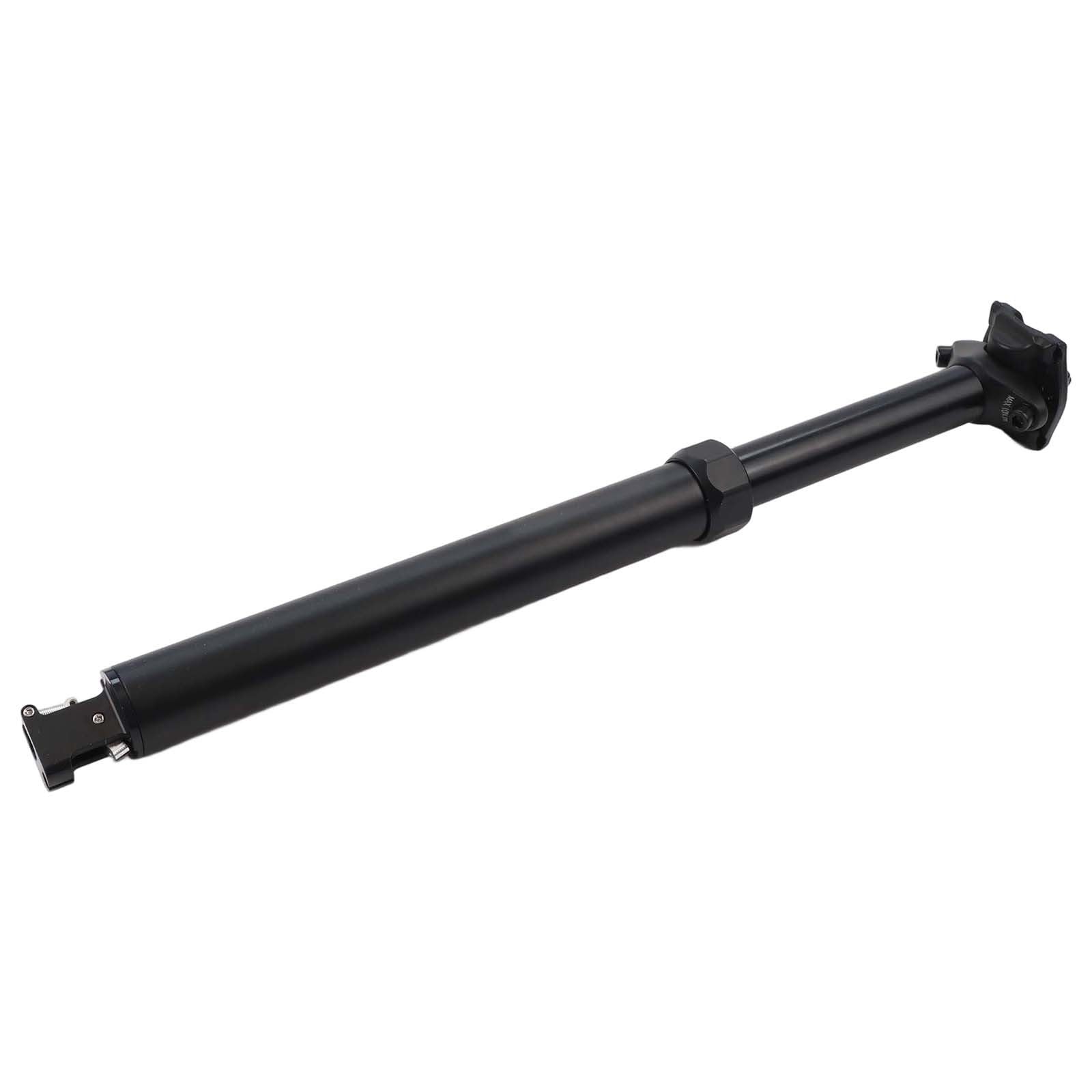 Dropper, reggisella da 30,9 mm per cavo interno, in lega di alluminio, telescopico, con telecomando, per mountain bike, bici da strada, colore nero