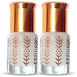 Musc Blanc Tahara 3ml | Musc Intime Purifiant & Parfum Mixte | Texture Onctueuse et Tenue Longue Durée – lot de 2 | (2 x 3ml)