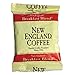 New England Coffee Coffee Portion Packs, Breakfast Blend, 2.5 Oz Pack, 24/box