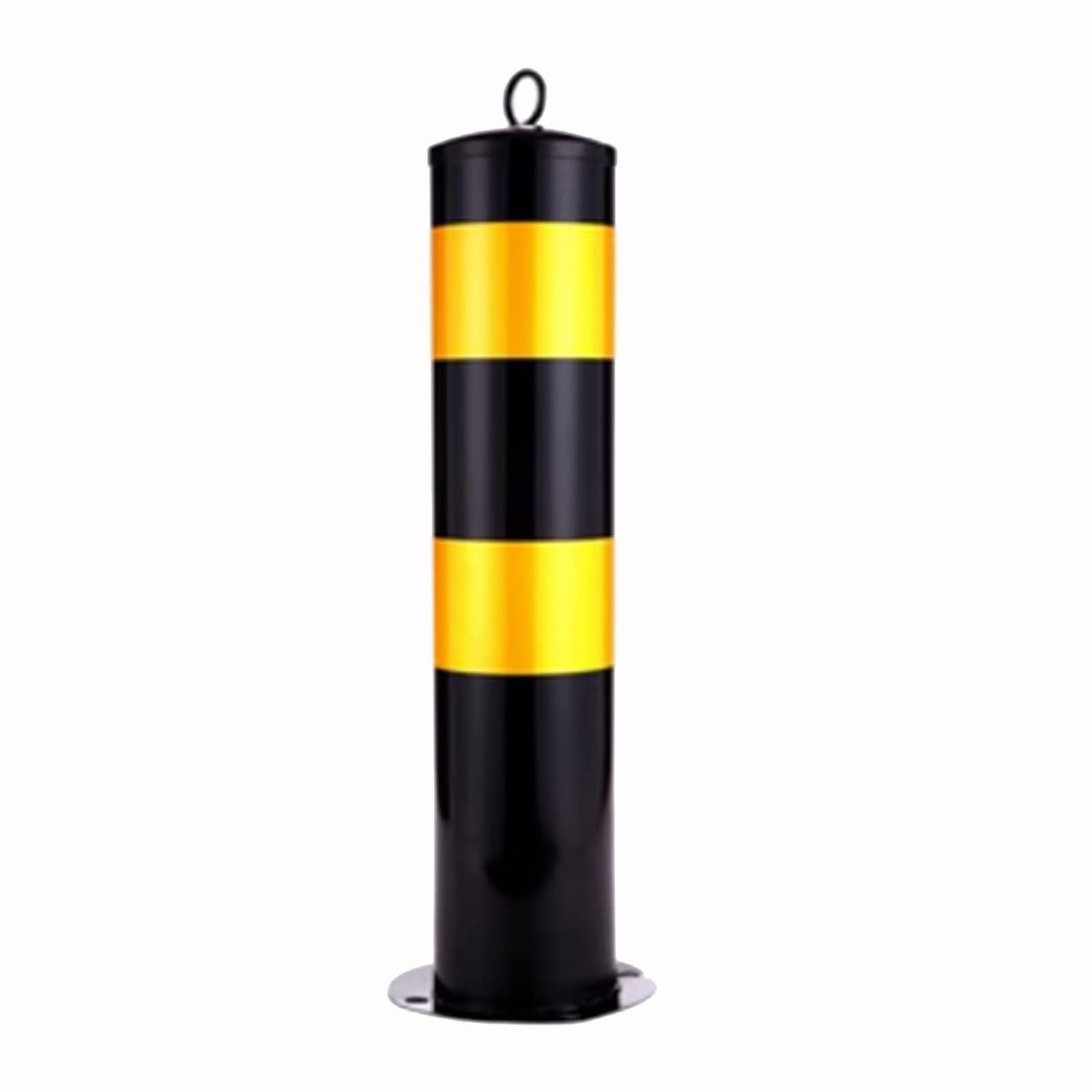 Dissuasore di Sicurezza Dissuasore di Sicurezza in Acciaio Inox Dissuasore Stradale Dissuasore di Parcheggio Pali Segnaletici in Metallo Palo di Traffico for Aree Sensibili al(55cm)