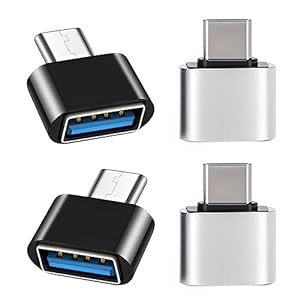 iJiGui USB-C OTG Adapter 4er Pack