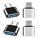 Produktbild iJiGui USB C auf USB Adapter (4 Stück), OTG Adapter, Buchse auf C Stecker Kompatibel Mit MacBook Pro 2020/2021, Samsung Galaxy, Tablets, Handy und Typ-C Gerät