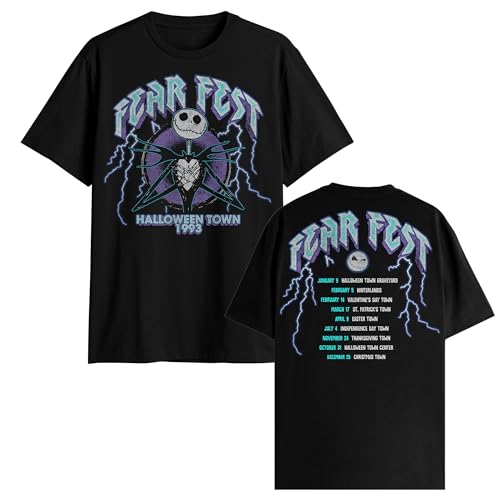 Nightmare Before Christmas Fear Fest World Tour Jack T-Shirt