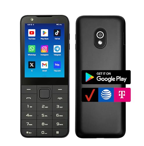U.S. Local Delivery TIQ mini M5 2025 Upgraded | 4G Android 13 Phone | No More Overheating | Significant battery performance enhancement | Smooth System & Dual SIM Easy Switch | Auto Wired/Wireless Use